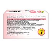 Godrej No.1 Rosewater & Almond - 5×100gm