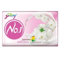 Godrej No.1 Jasmine & Milk Cream - 5×100gm