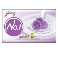 Godrej No.1 Lavender & Milk Cream - 5×100gm