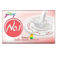 Godrej No.1 Kesar & Milk Cream - 5×100gm