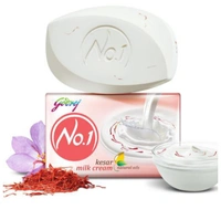Godrej No.1 Kesar & Milk Cream - 5×100gm