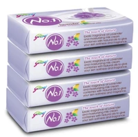 Godrej No.1 Lavender & Milk Cream - 4×53gm
