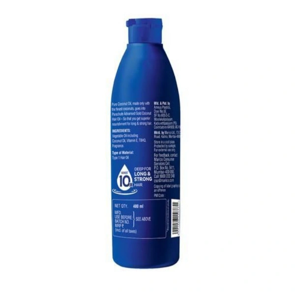 Parachute Gold Coconut Hair Oil - 400 ml