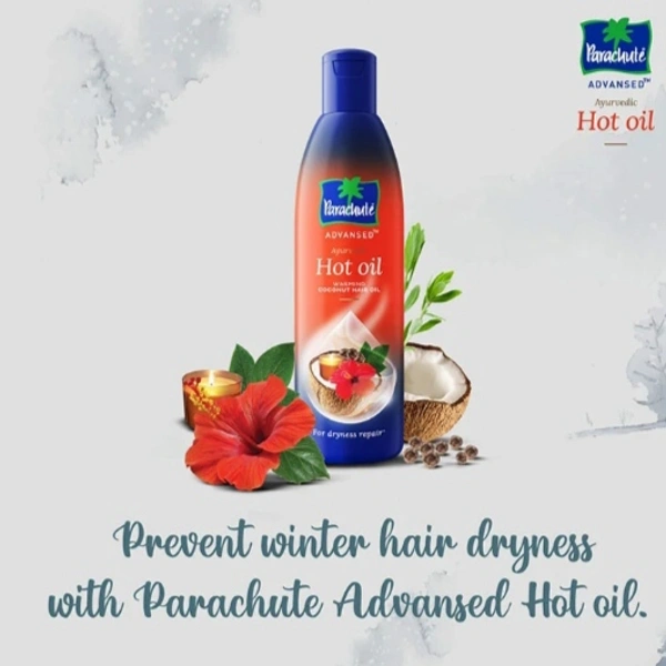 Parachute Ayurvedic Hot Oil - 400+90ml