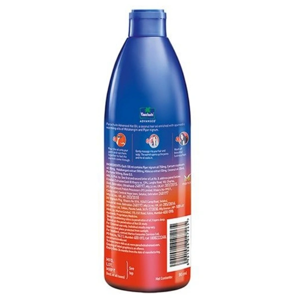 Parachute Ayurvedic Hot Oil - 190ml