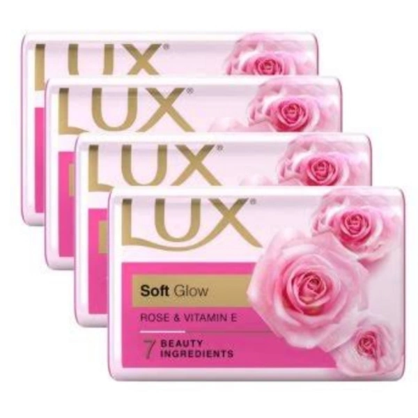 Lux Rose & Vitamin E - 4×45g