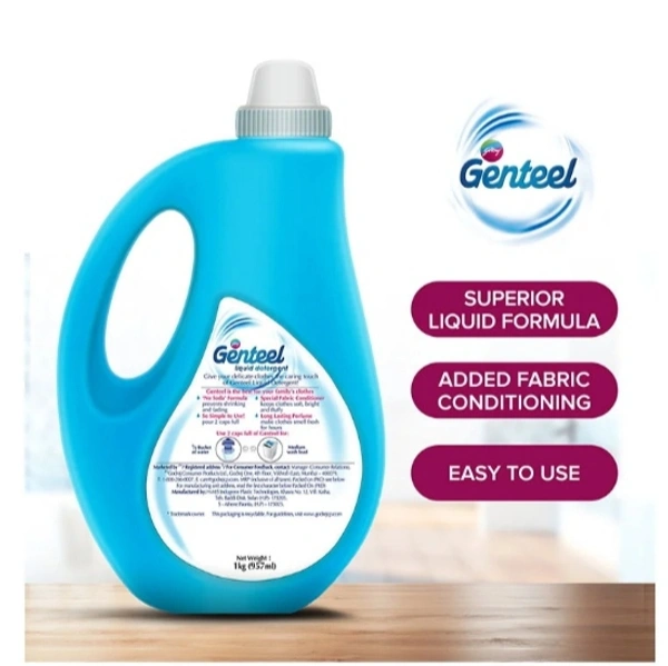 Genteel Liquid Detergent - 2×1kg