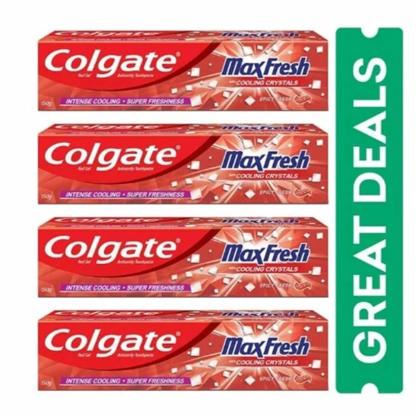 Colgate MaxFresh Red Gel - 4×150g