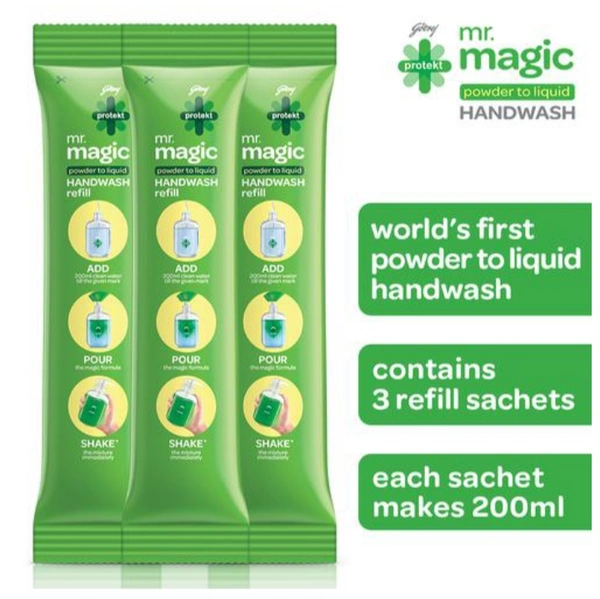 Godrej Mr Magic Handwash - 3×9g