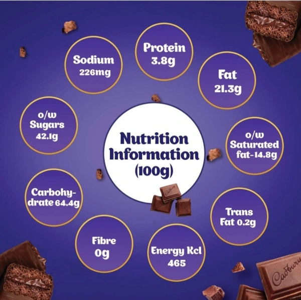 Cadbury Chocobakes Cakes - 126g
