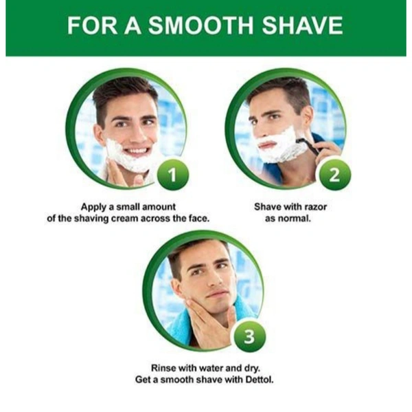 Dettol Lather Shaving Cream - 78g