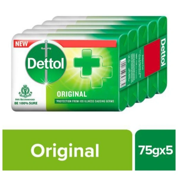 Dettol Original - 5×75g