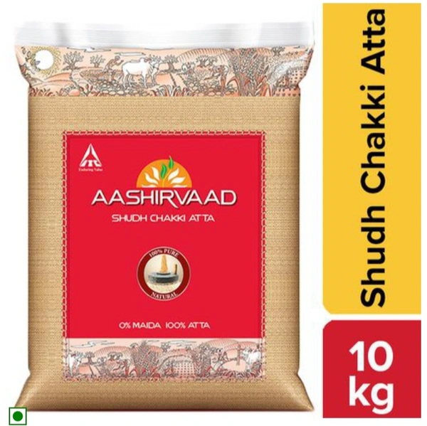 Aashirvaad Shudh Chakki Atta - 10kg