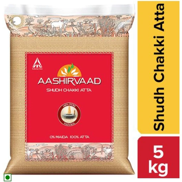 Aashirvaad Shudh Chakki Atta - 5kg