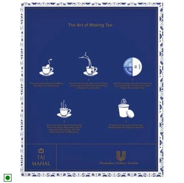 Taj Mahal Tea Bag - 25 N