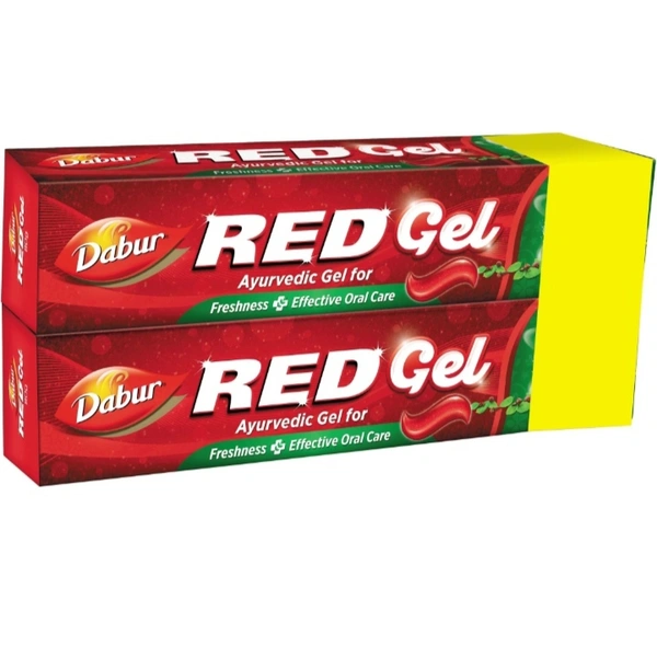 Dabur Red Gel Toothpaste - 2×150g, 12/2023