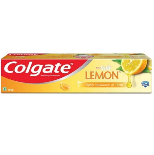 Colgate Active Salt Lemon Toothpaste - 100g