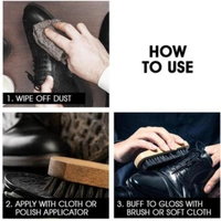 Cherry Blossom Shoe Polish Black - 15g