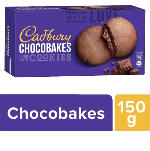 Cadbury Chocobakes Cookies - 150g