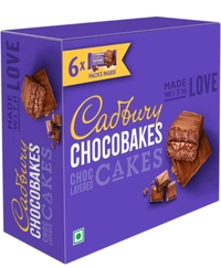 Cadbury Chocobakes Cakes - 126g