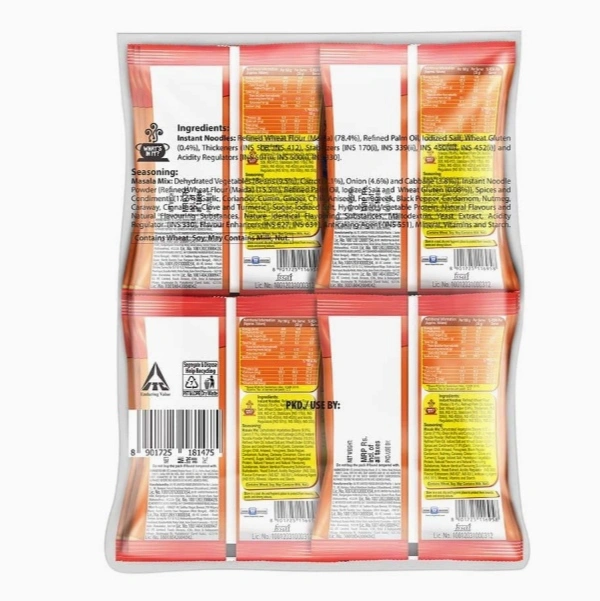 Sunfeast Yippee Noodles - 04/2023, 12×65g