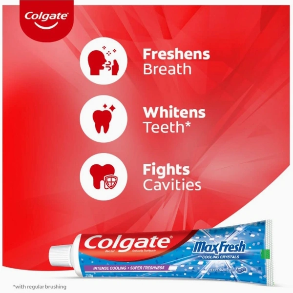 Colgate MaxFresh Blue Gel - 2×150g