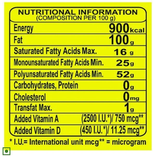 Maanik Soyabean Refined Oil - 1L
