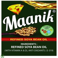 Maanik Soyabean Refined Oil - 1L