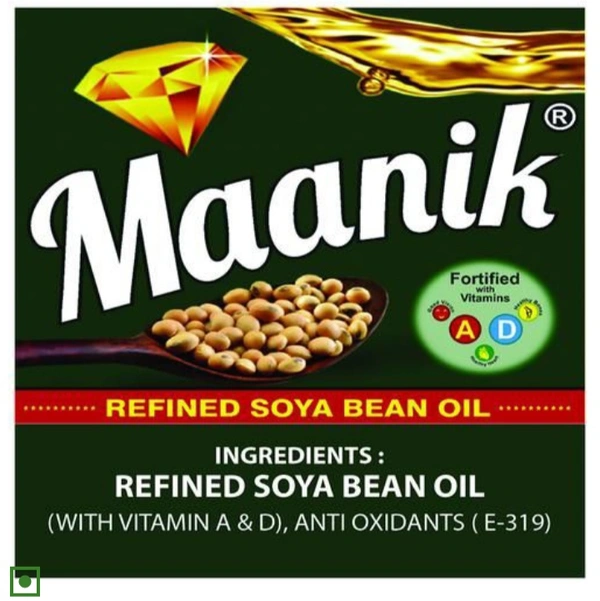 Maanik Soyabean Refined Oil - 1L