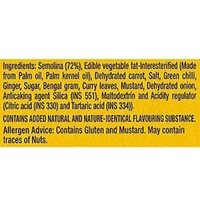 MTR 3 Mins Breakfast Vegetable Upma Pouch - 60g