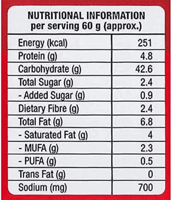 MTR 3 Mins Breakfast Vegetable Upma Pouch - 60g