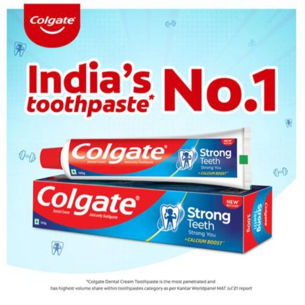 Colgate Strong Teeth Toothpaste - 150g