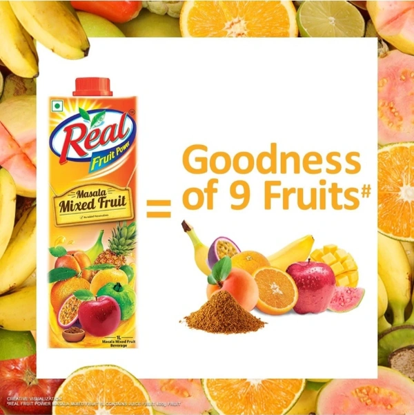 Real Mix Fruts Masala Juce - 1L