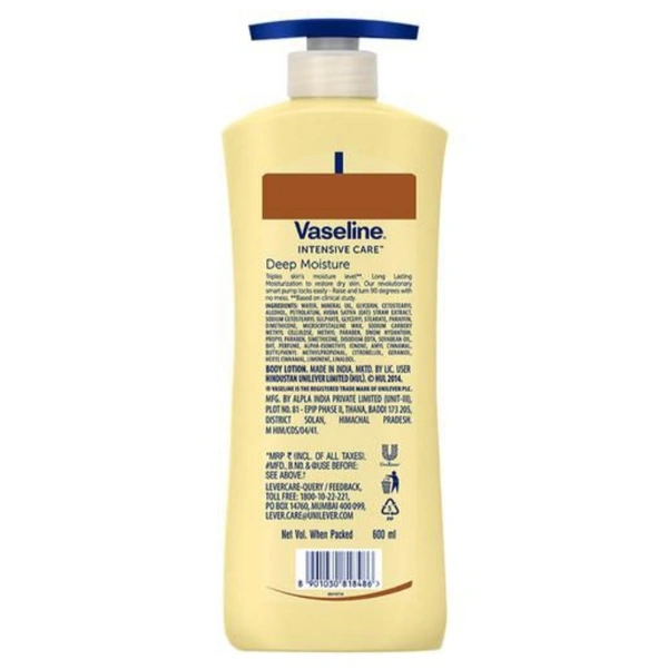 Vaseline Intensive Care Body Lotion - 600ml
