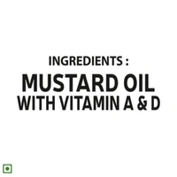 Maanik Kachi Ghani Mustard Oil - 1L