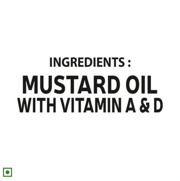 Maanik Kachi Ghani Mustard Oil - 1L