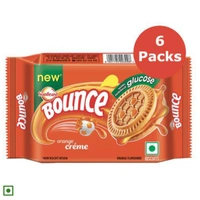 Sunfeast Bounce Orange Creme - 6×64g