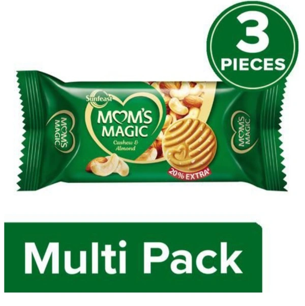 Sunfeast Mom's Magic Cashew & Almond - 3×58.4g