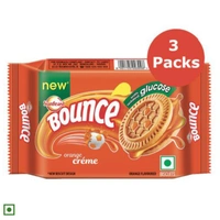Sunfeast Bounce Orange Creme - 3×64g