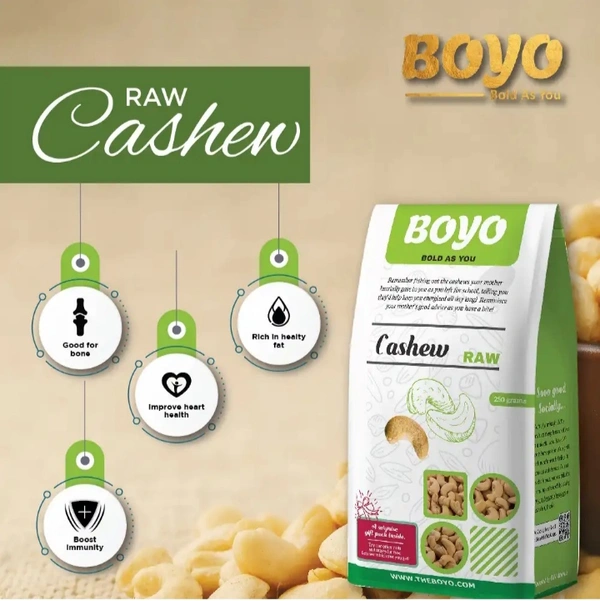 Boyo Cashew Premium Whole Nut - 250g