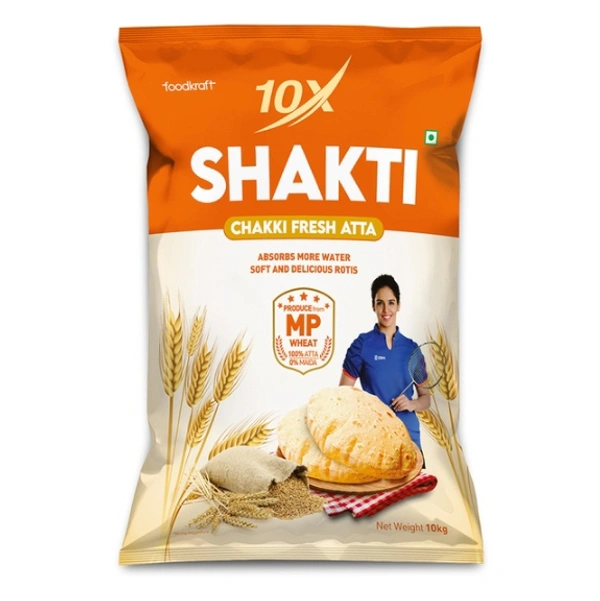 10X Classic Chakki Fresh Atta - 10kg