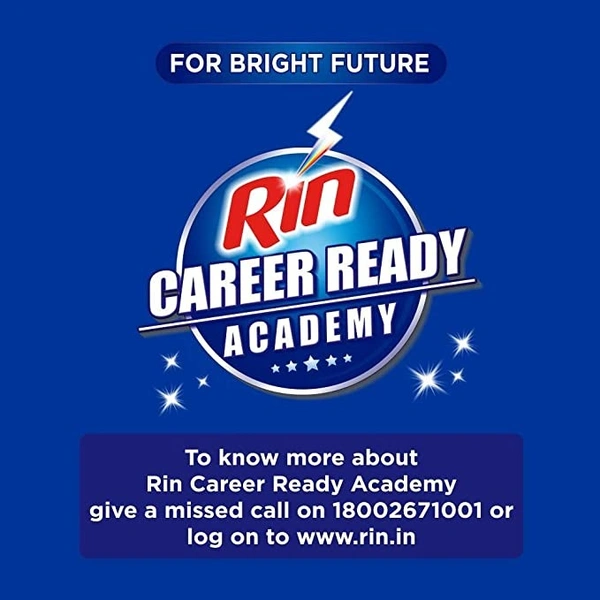 Rin Detergent Powder :  500 Gms - 500gms