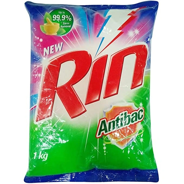 RIN ANTIBAC Rin Antibac Detergent Powder : 1 kg - 1 KG