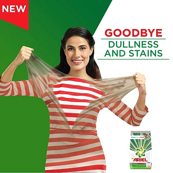 Ariel Complete Detergent Washing Powder, 4 kgs  - 2 kg Get 1 kg Free