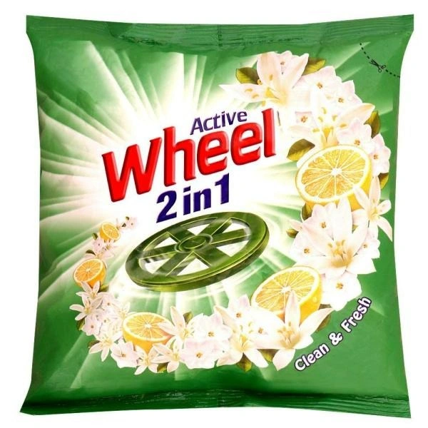 Wheel Active Lemon & Jasmine Detergent : 500 gms - 500 GMS