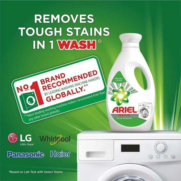 Ariel Matic Front Load Liquid Detergent : 1 Litre - 1 LITER