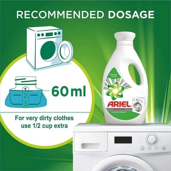 Ariel Matic Front Load Liquid Detergent : 1 Litre - 1 LITER
