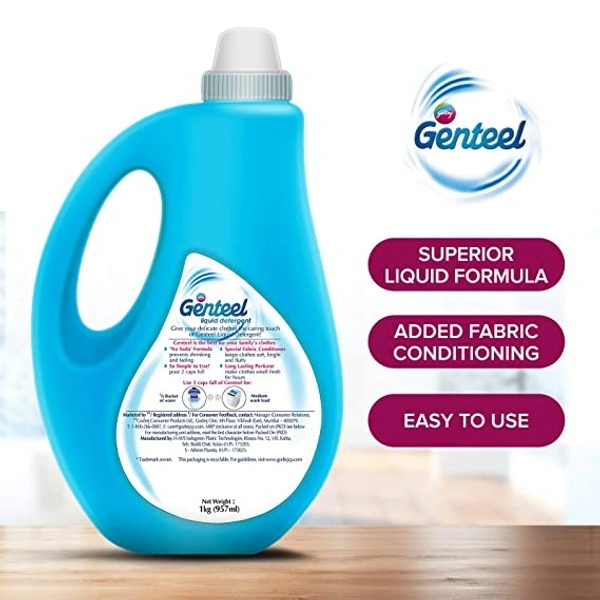 Genteel Liquid Detergent : 1 kg - 1 KG
