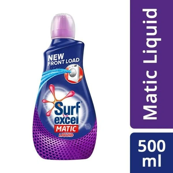 Surf Excel Front Load Matic Liquid Detergent : 500 ml - 500 ML