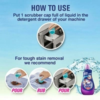 Surf Excel Front Load Matic Liquid Detergent : 500 ml - 500 ML